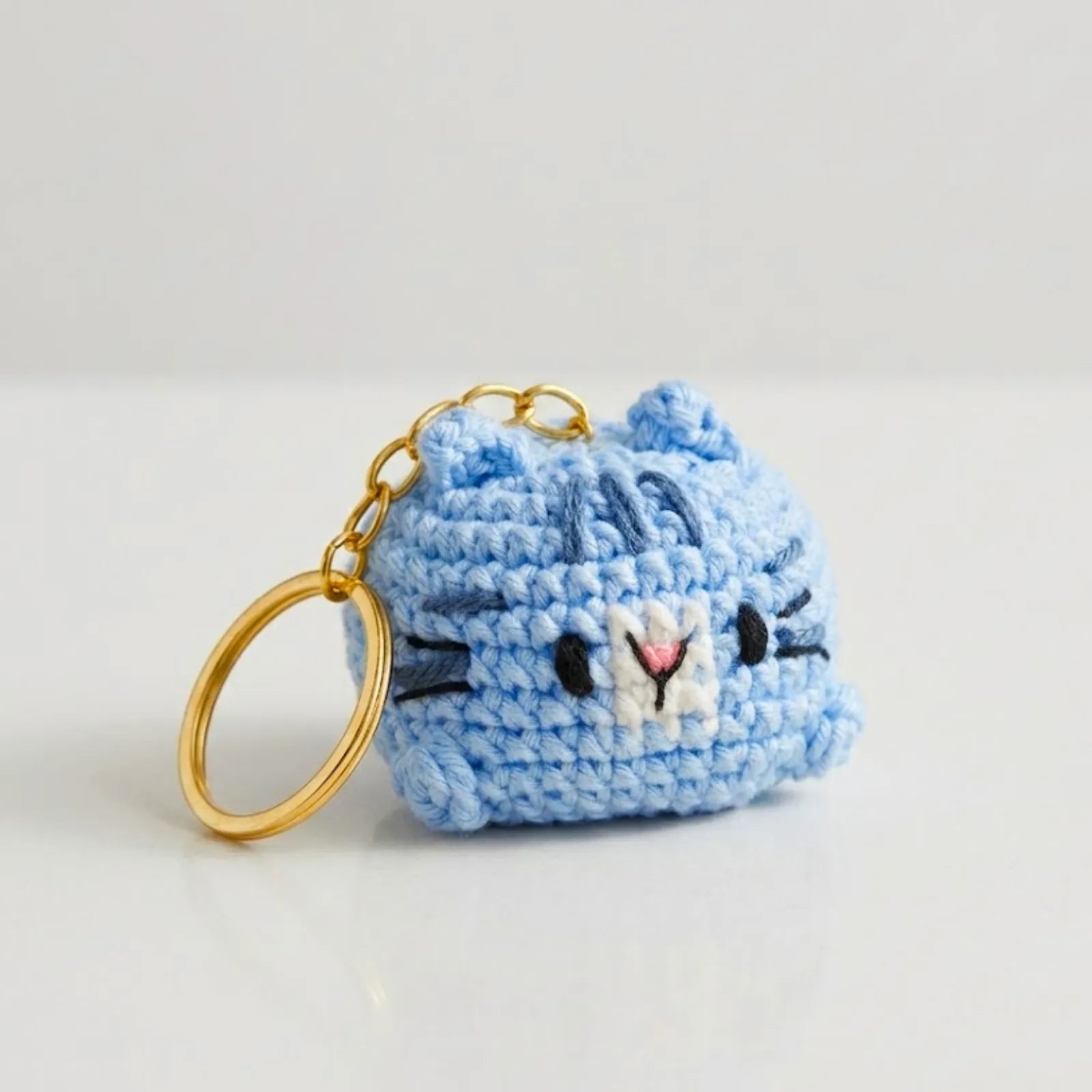 Chaveiro Amigurumi - Gato Koxilo