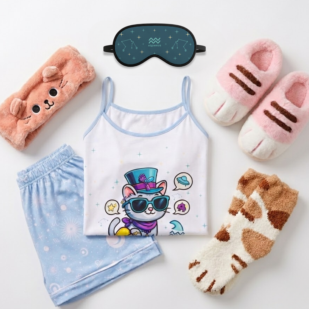 Combo Presente - Pijama Signos