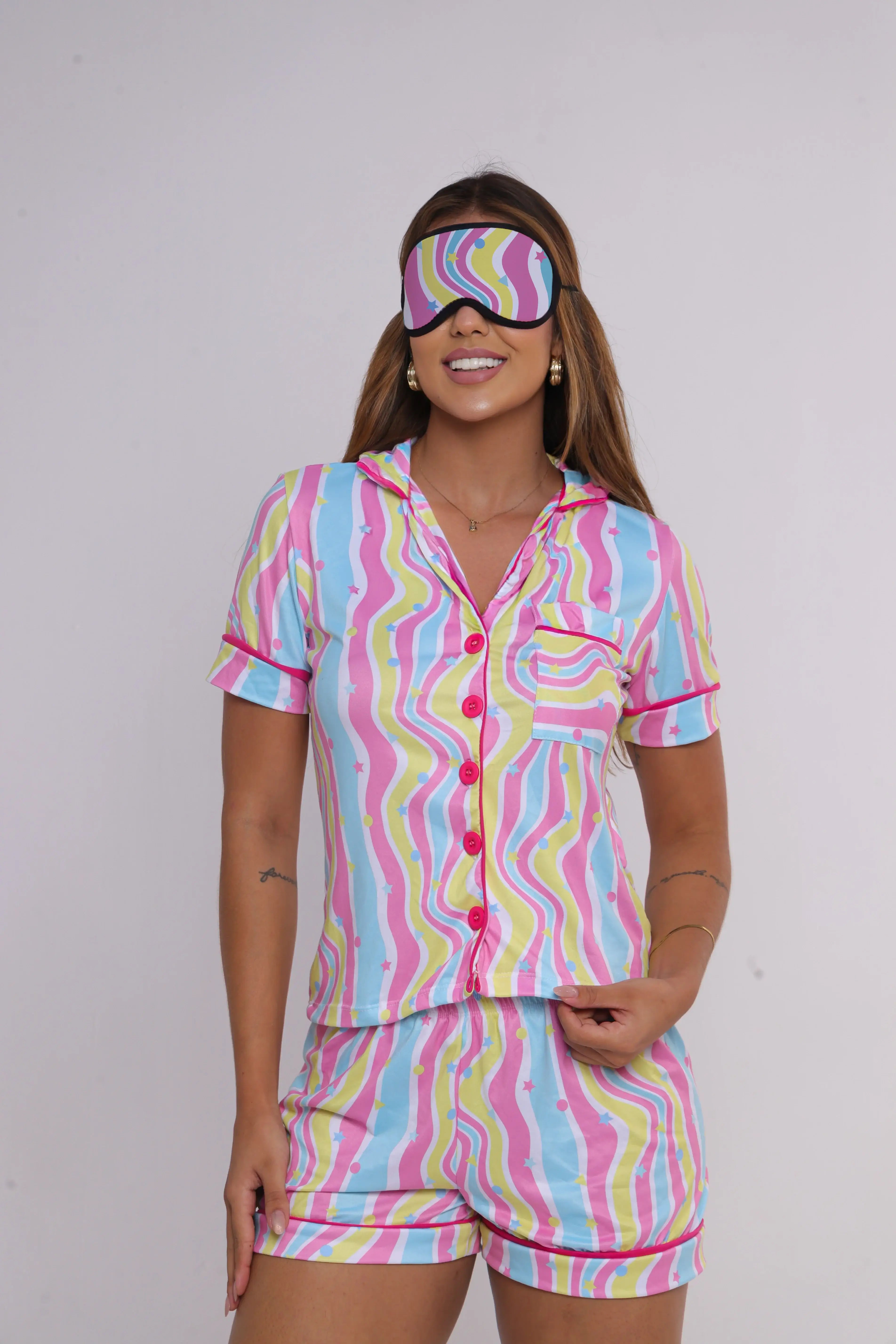 Pijama Americano - Listrado