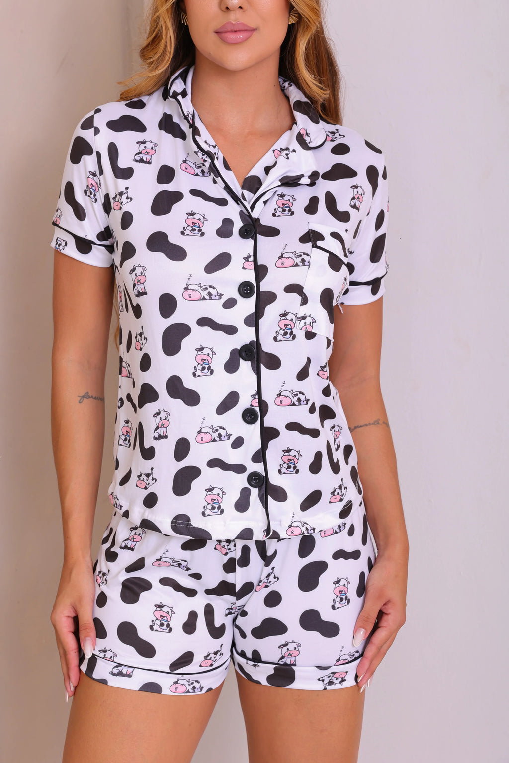 Pijama Americano - Vaquinhas